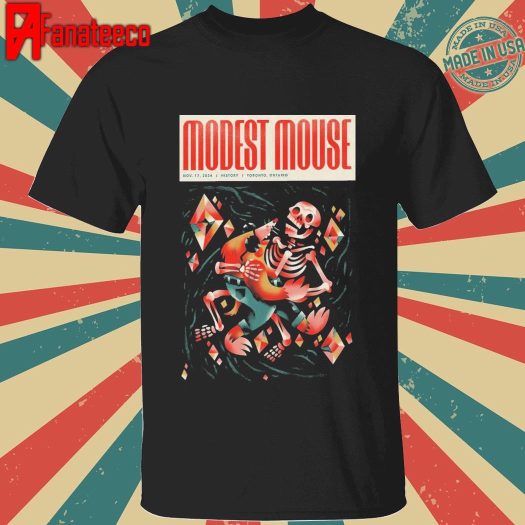 Nice Modest Mouse At History in Toronto ON November 17 2024 shirt