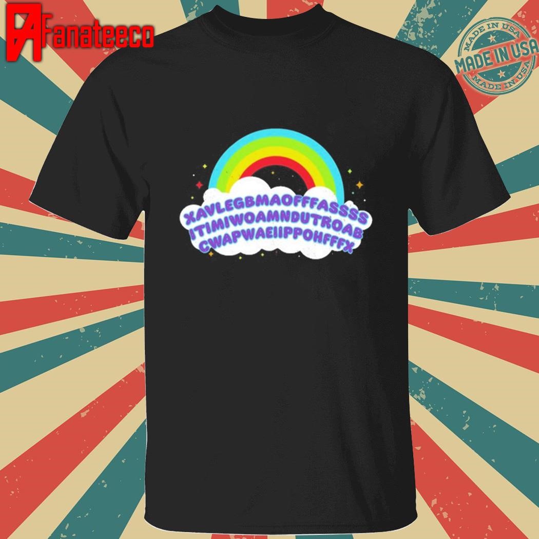 Nice Rising Xavleg Rainbow Tee shirt