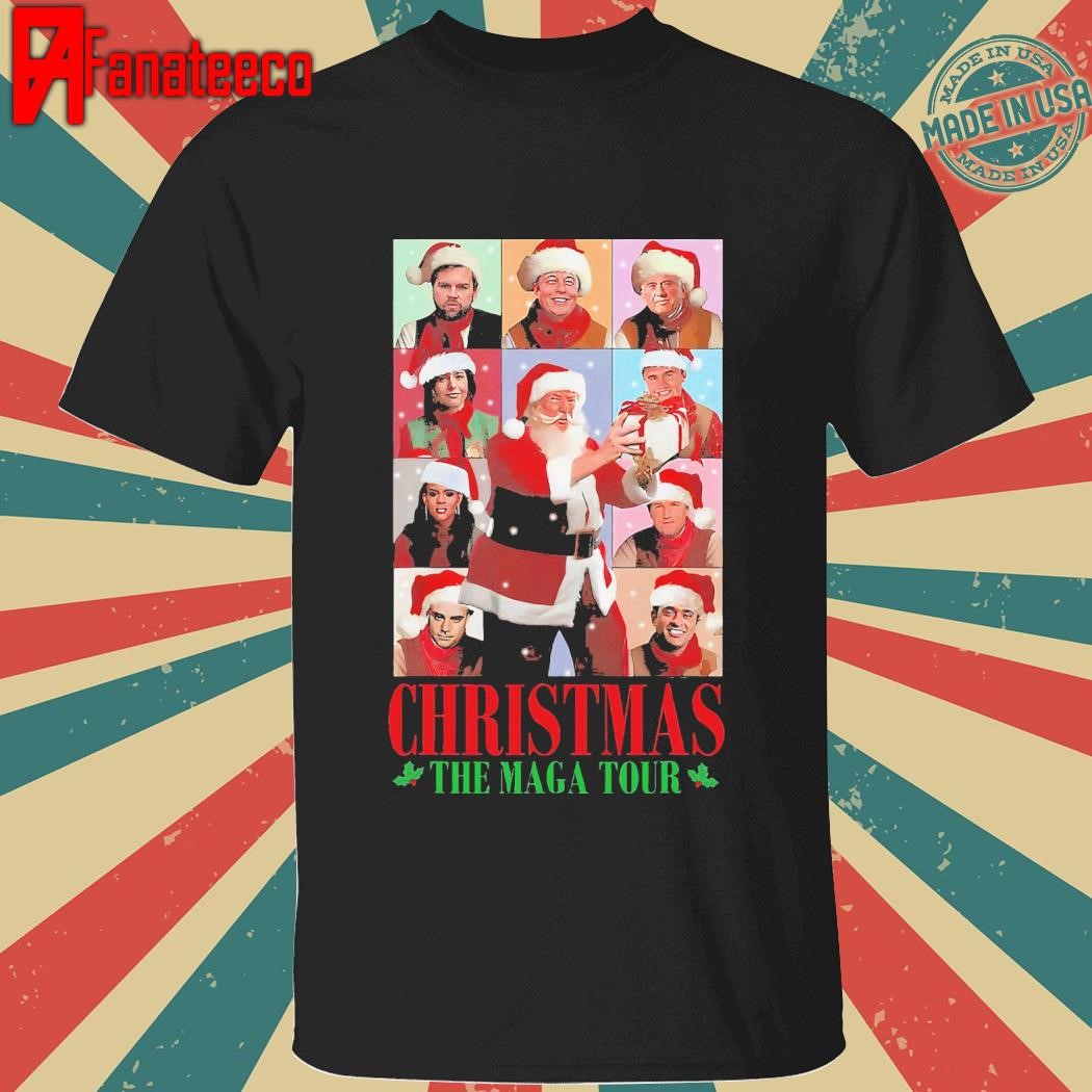 Nice Trump Santa Christmas The Maga Make Christmas Great T-Shirt