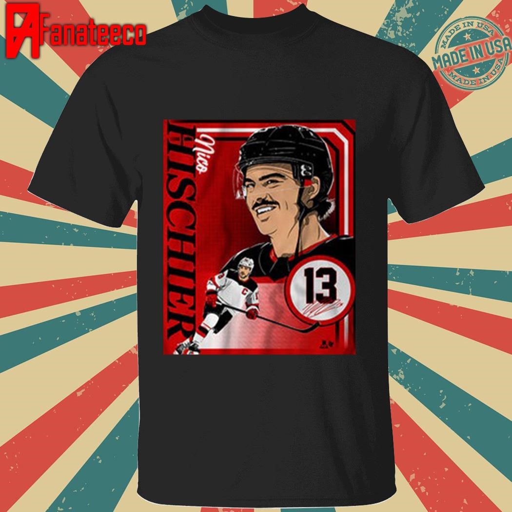 Nico hischier collage frame shirt