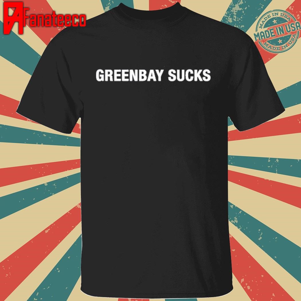 Official Amon-Ra St. Brown Wearing Greenbay Sucks Tee shirt