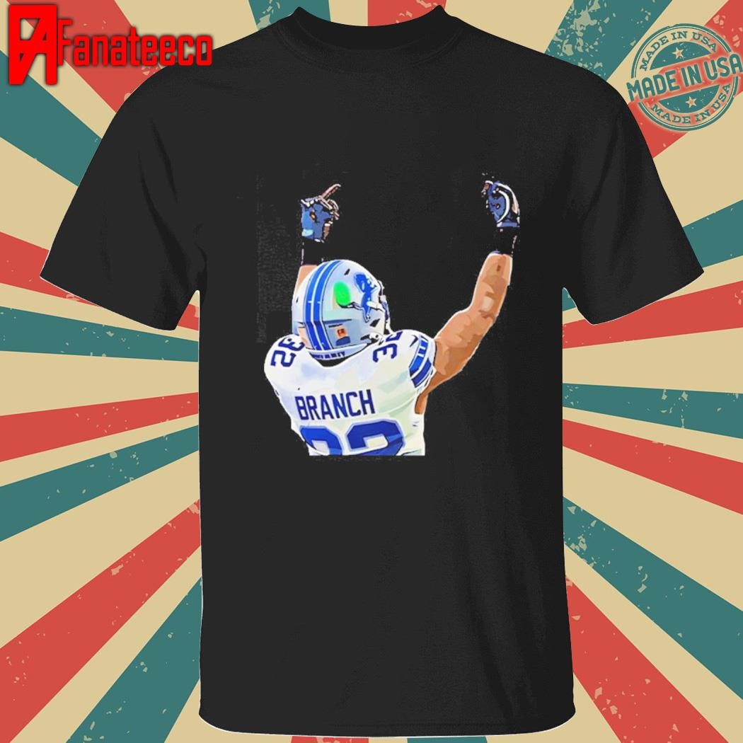 Official Brian Branch Middle Finger Shirt