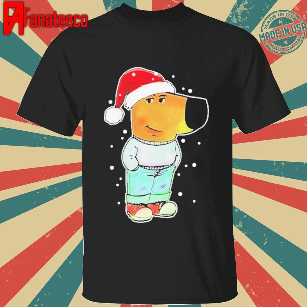 Official My New Character Is A Chill Guy Funny Christmas Dog shirt