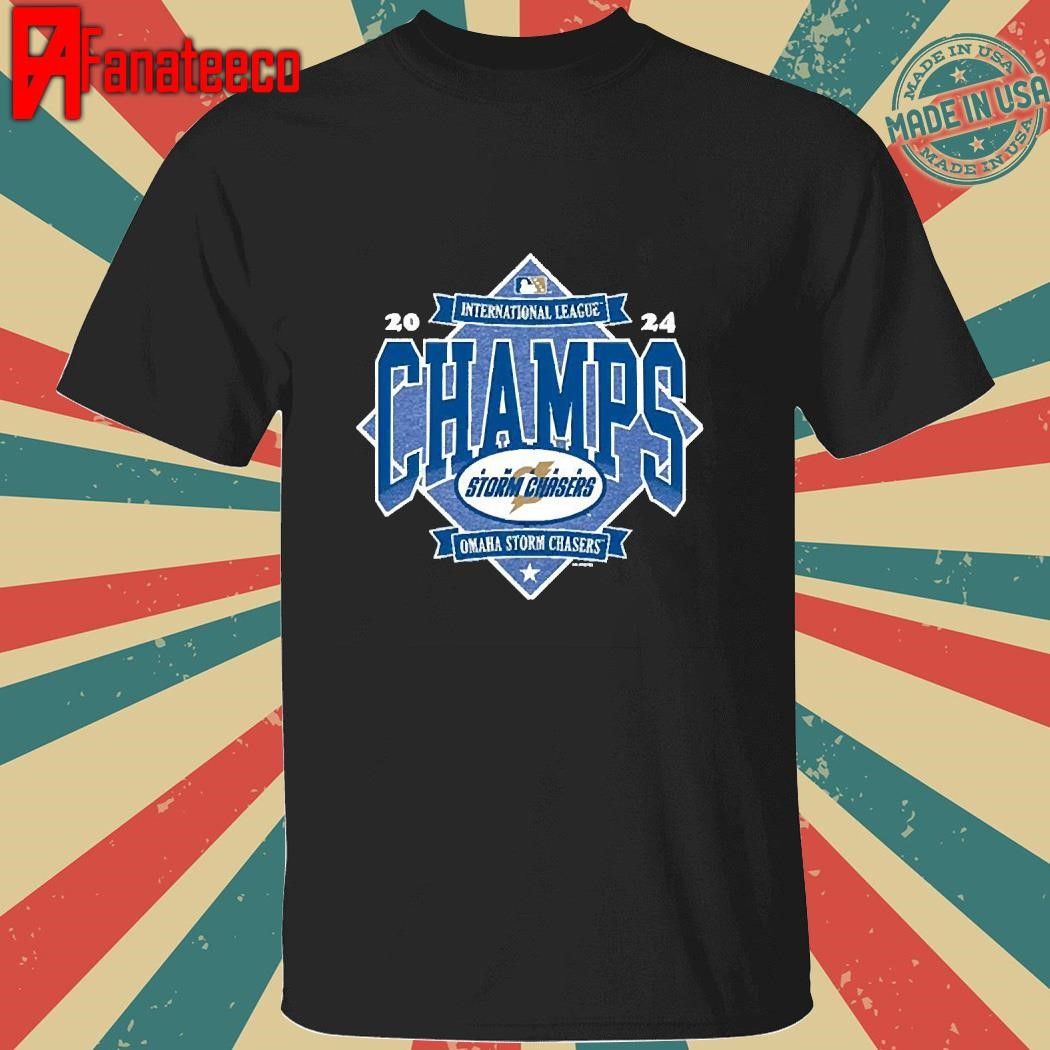 Official Omaha Storm Chasers 2024 International League Champions Shirt