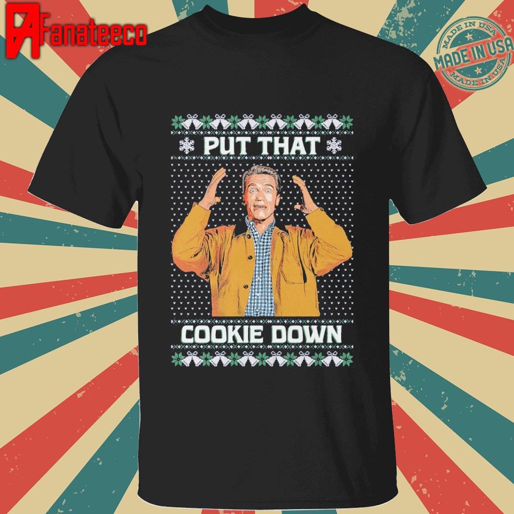 Official Put That Cookie Down ugly christmas shirt