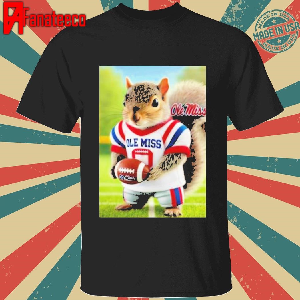 Official Squirrel Ole Miss Rebels Hotty Toddy 2024 t-shirt