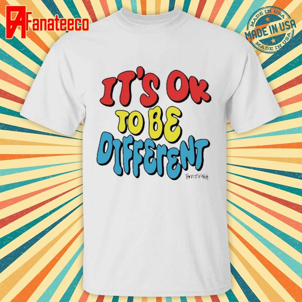 Official Tanner Smith It's Ok To Be Different Shirt