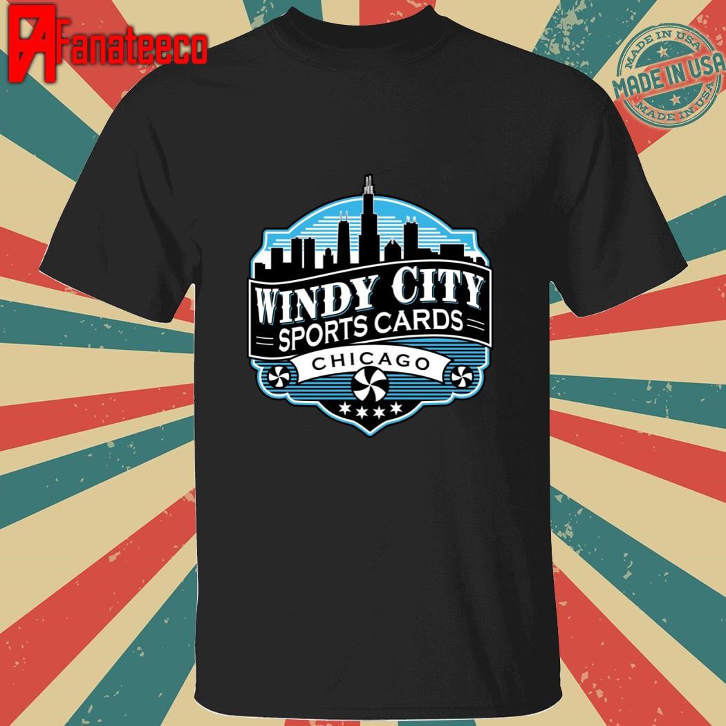 Official Windy City Sports Cards Chicago T-shirt