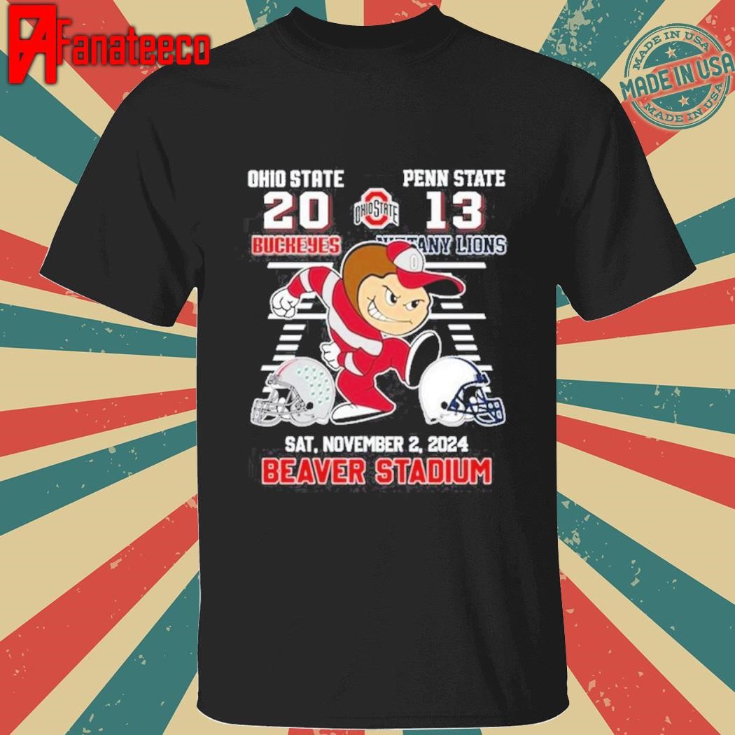 Ohio State Buckeyes Beat Penn State Nittany Lions 2024 T-Shirt