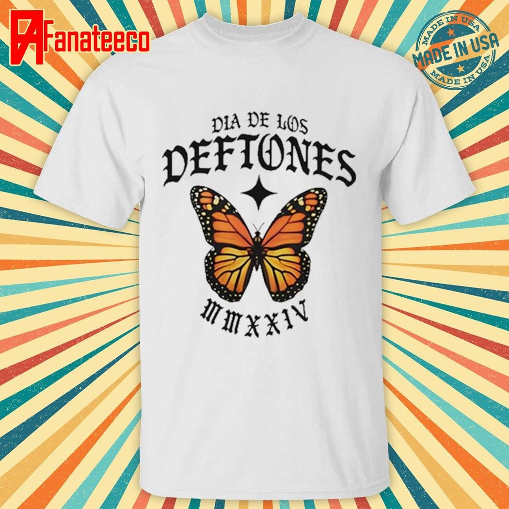 Original Dia De Los Deftones Mmxxiv Monarch Shirt