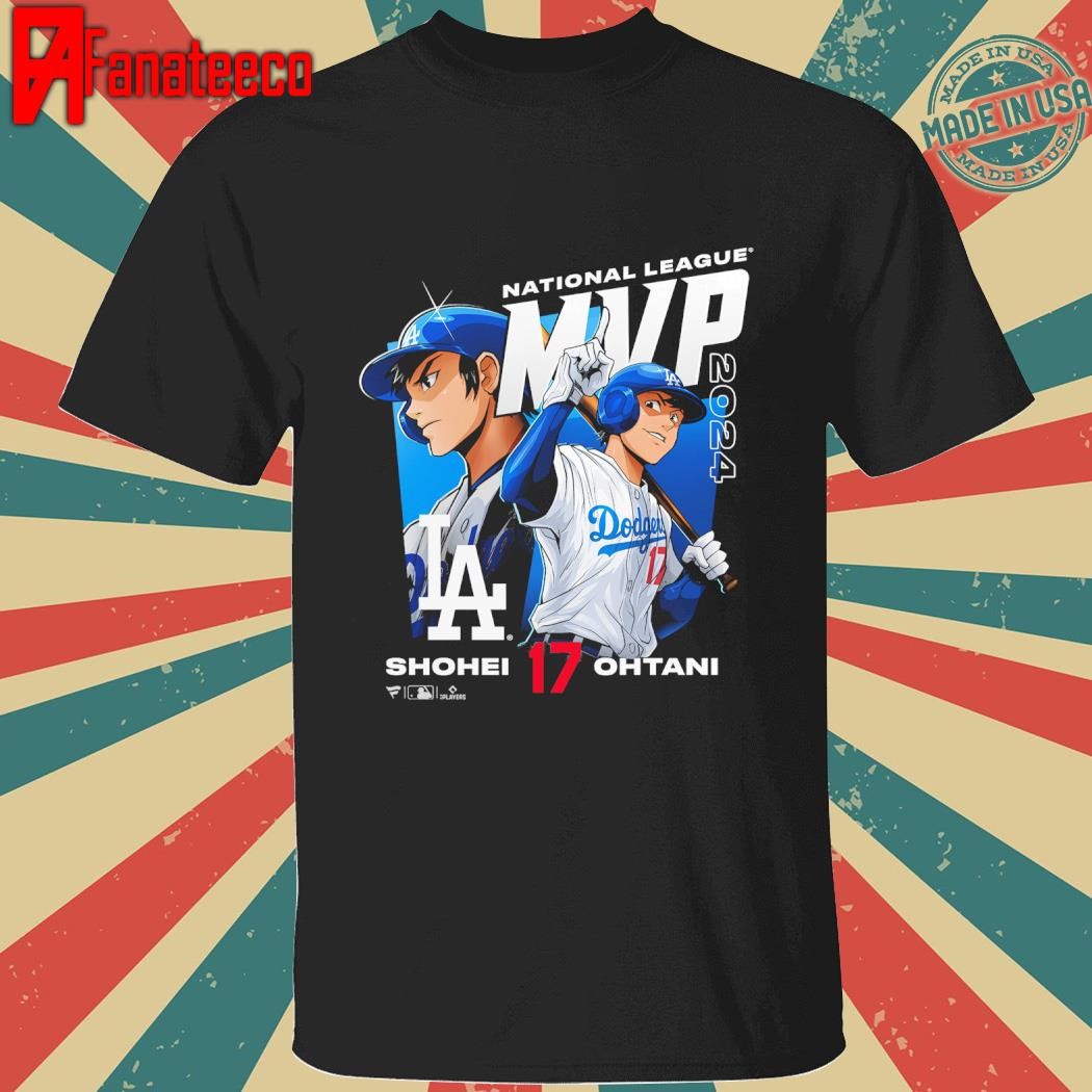 Original Los Angeles Dodgers Shohei Ohtani Black 2024 National League MVP shirt