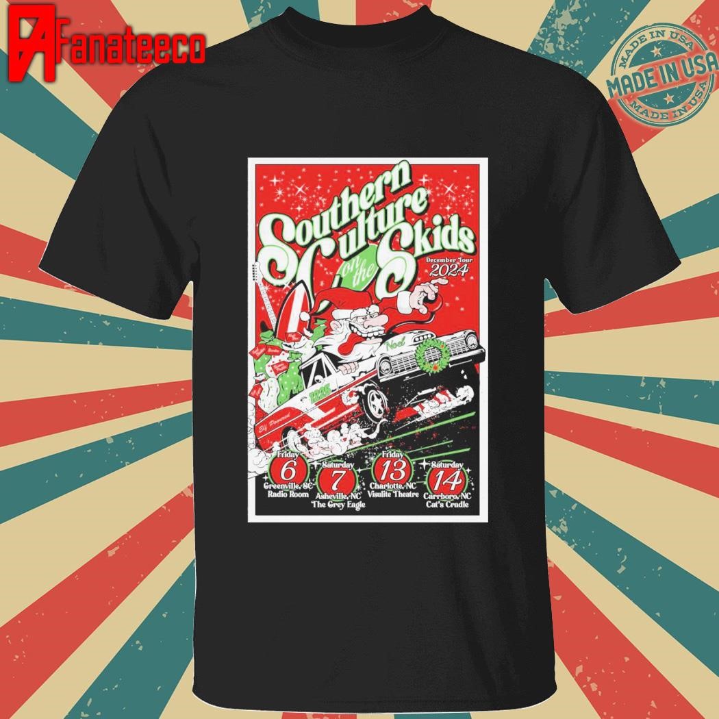 Original Southern Culture On The Skids December Tour 2024 shirt