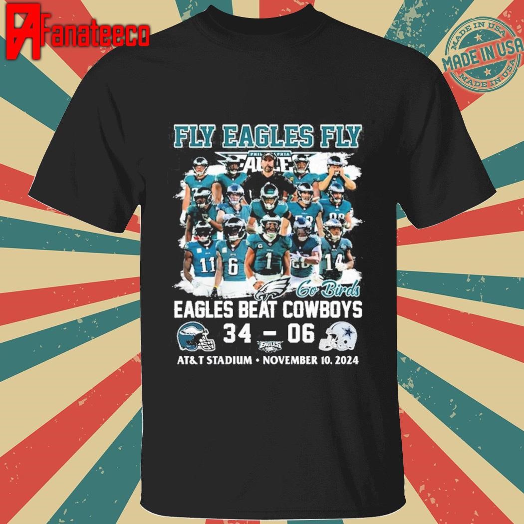 Philadelphia Eagles Fly Eagles Fly – Eagles Beat Cowboys Go Birds shirt