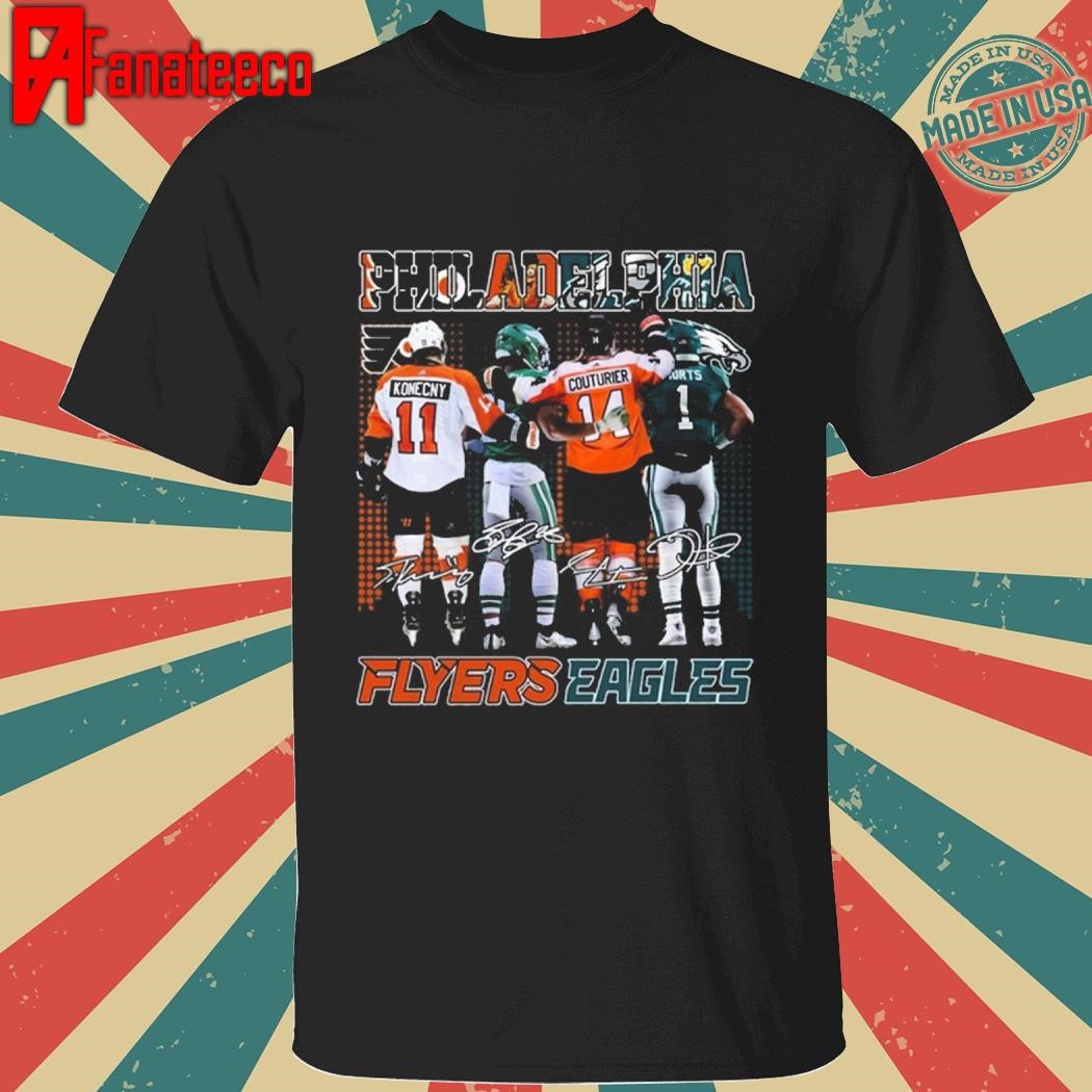 Philadelphia Flyers Philadelphia Eagles Signature shirt