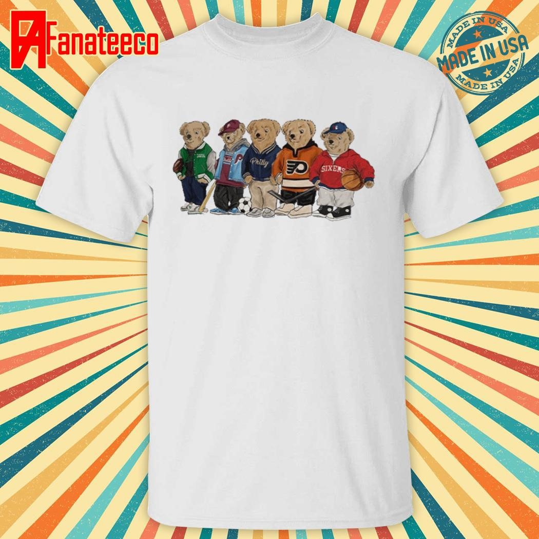 Philly sports polo bears shirt