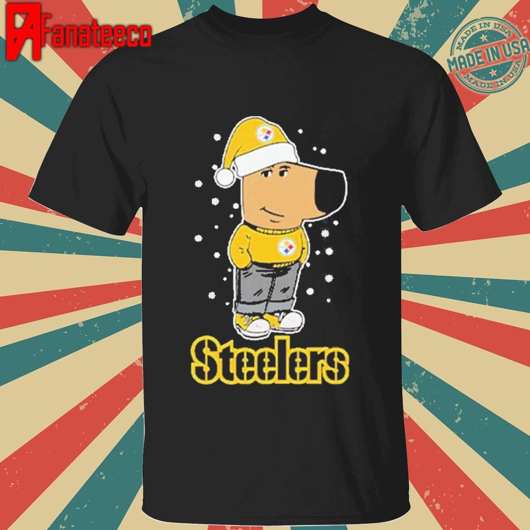 Pittsburgh Steelers Chill Guy Christmas Shirt