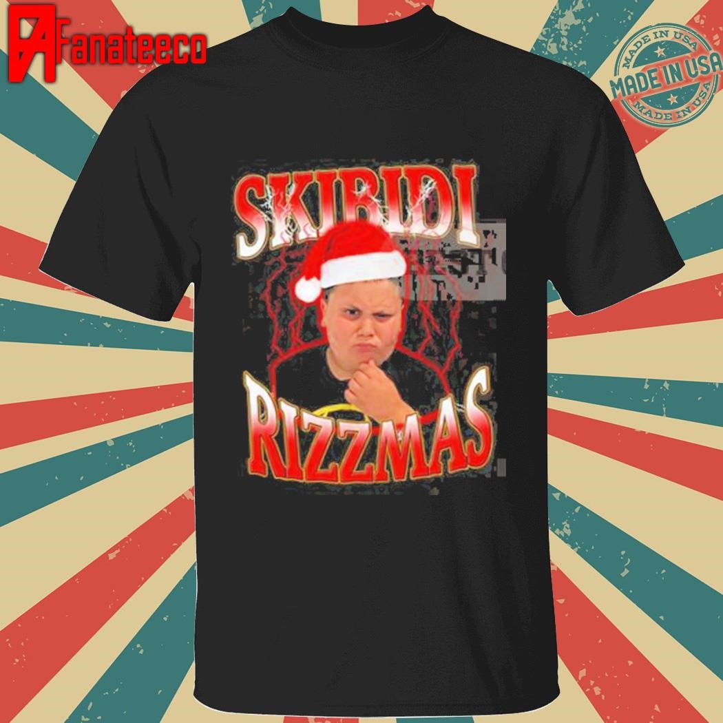 Rizzler Santa Skibidi Rizzmas Christmas 2024 Shirt