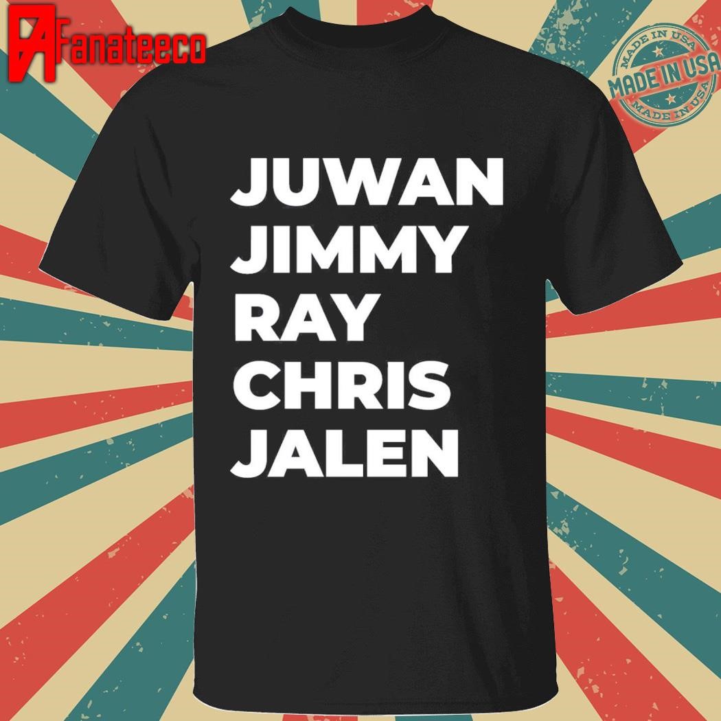 Ron Harper Juwan Jimmy Ray Chris Jalen Shirt