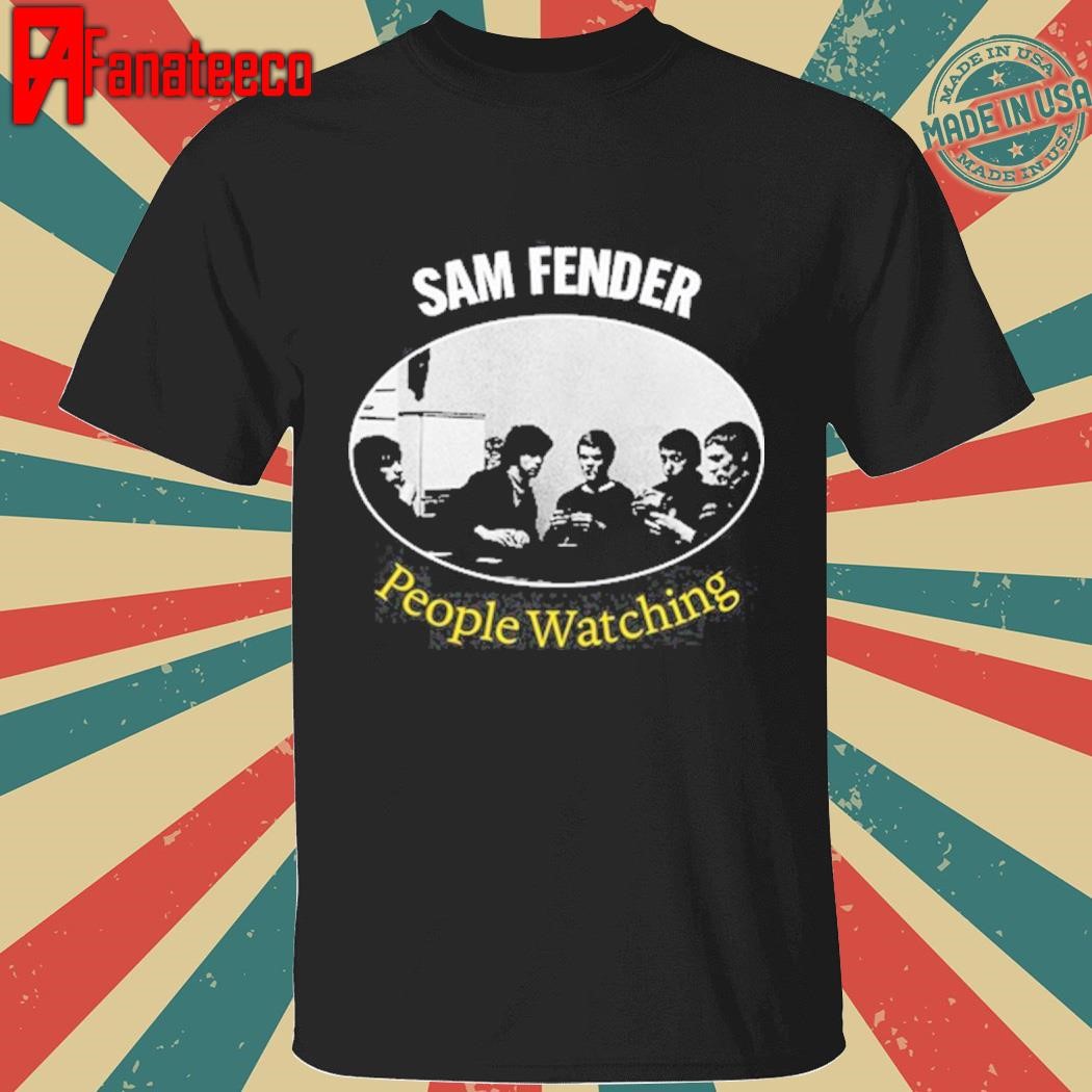 SamFender People Watching T Shirt