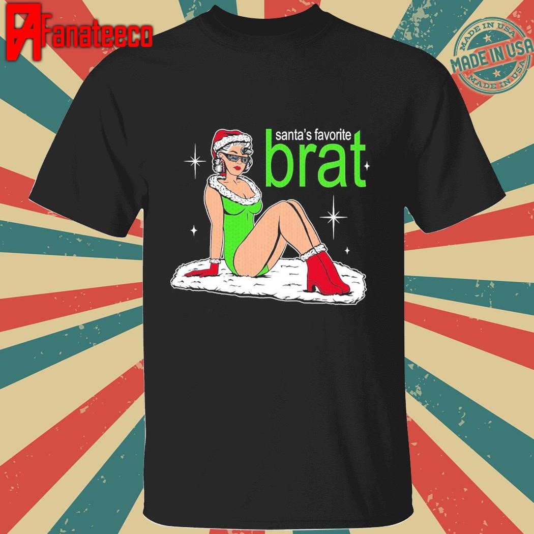 Santa's Favorite Brat Ugly christmas shirt