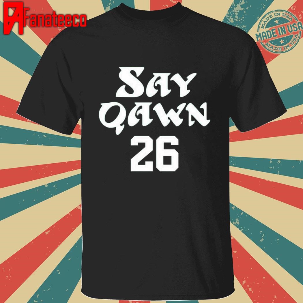 Saquon Barkley Say Qawn 26 Shirt