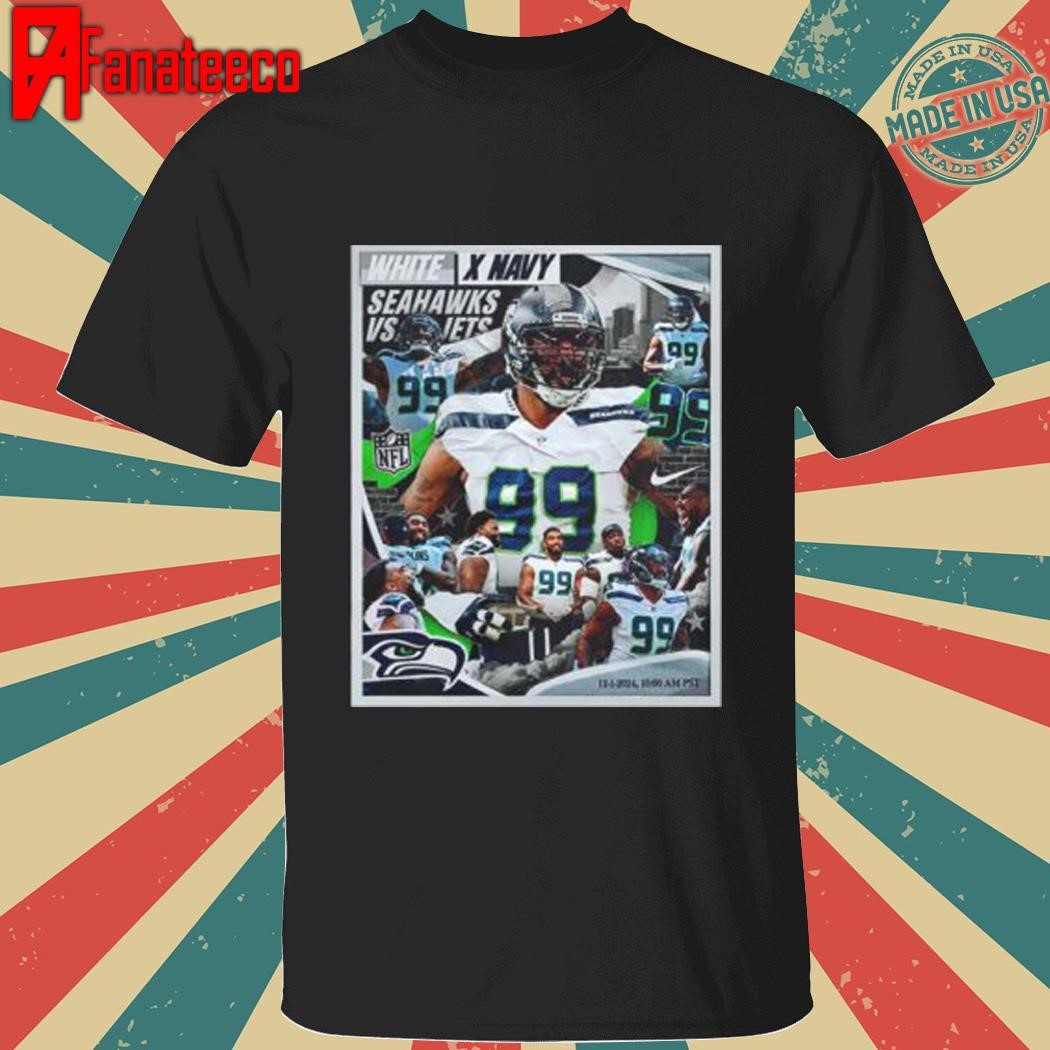 Seattle Seahawks Vs New York Jets Matchup NFL On December 1 2024 Super Bowl XLVIII shirt