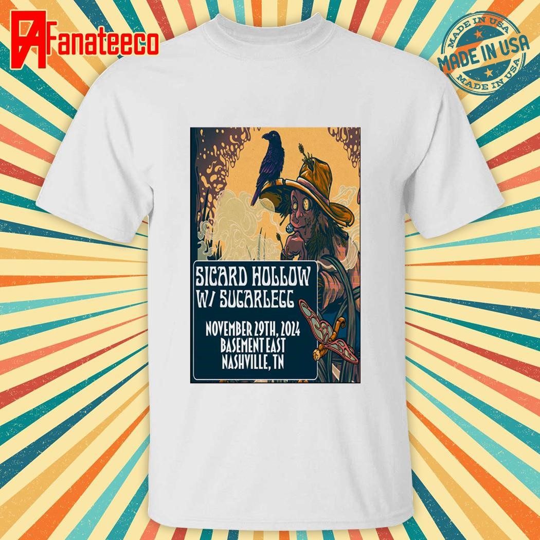 Sicard Hollow Nov 29 2024 In Nashville TN Tour shirt