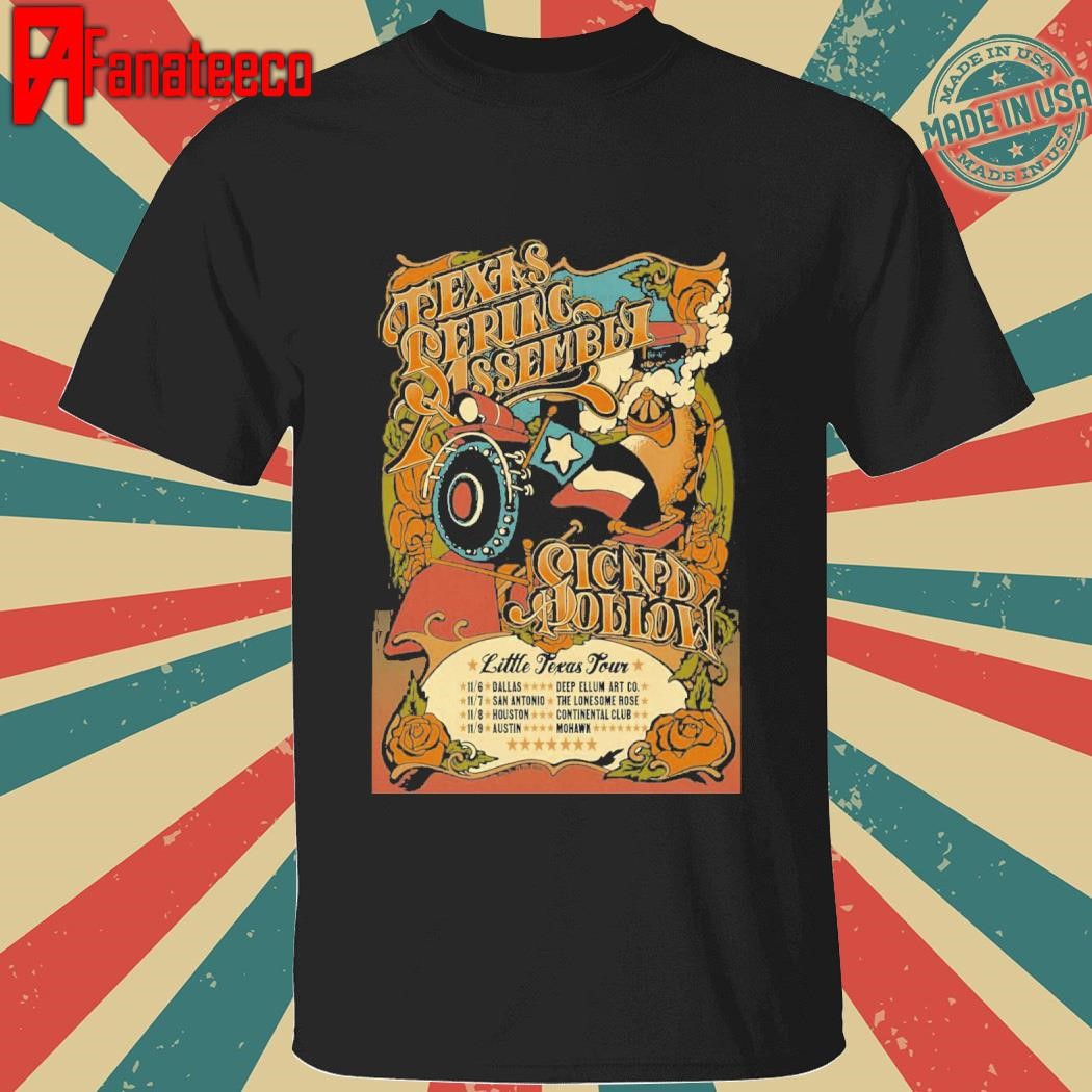 Sicard Hollow & Texas String Assembly Little Texas Tour 2024 shirt