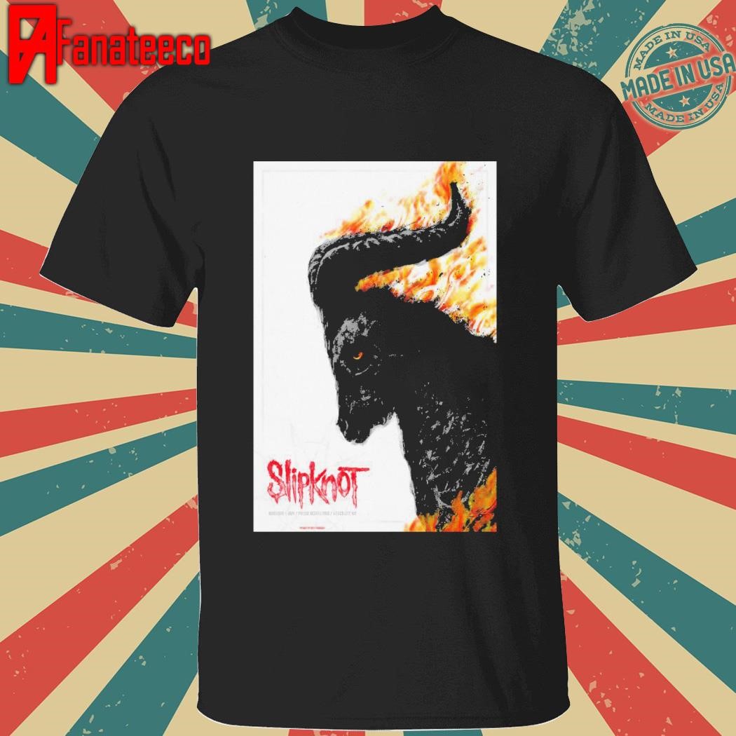 Slipknot Nov 09 2024 Parque Bicentenario, Mexico City, Mexico Event shirt