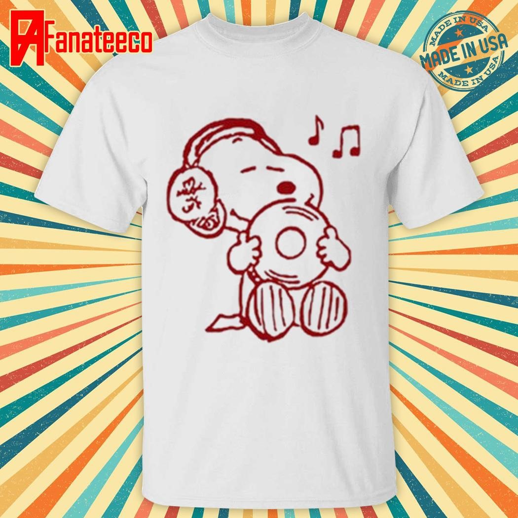 Snoopy Peanuts Music Lover Shirt