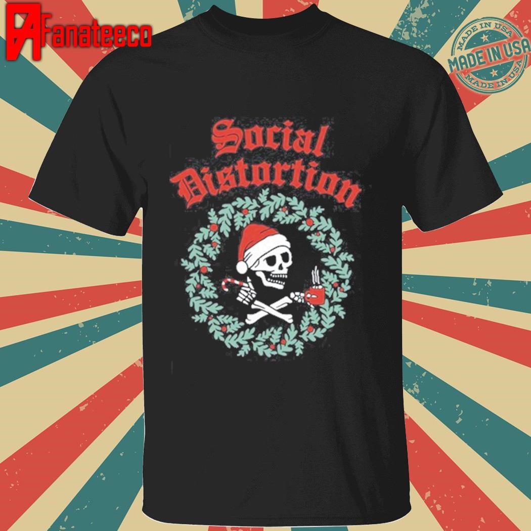 Social Distortion Skelly Wreath Sweatshirt