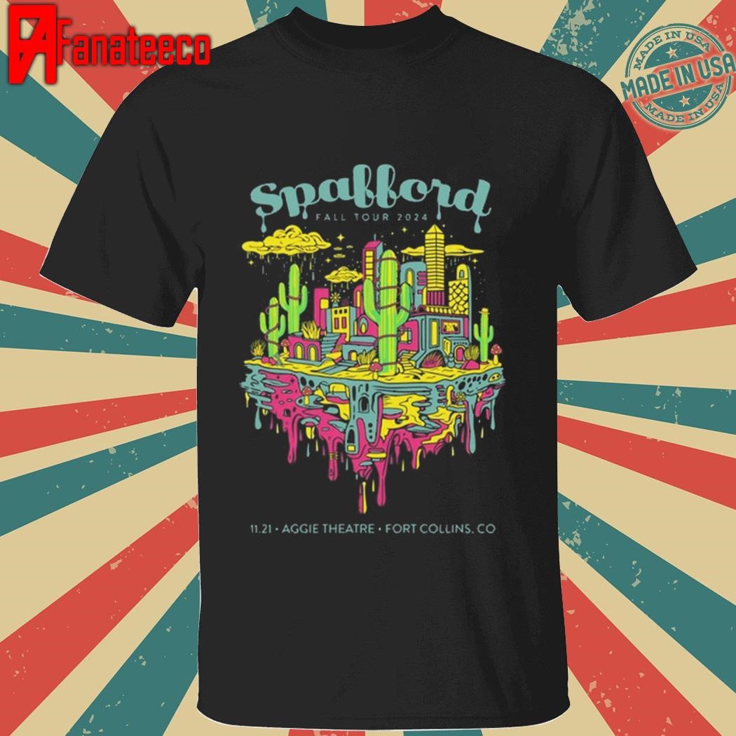 Spafford Aggie Theatre In Fort Collins CO Nov 21 2024 Shirt