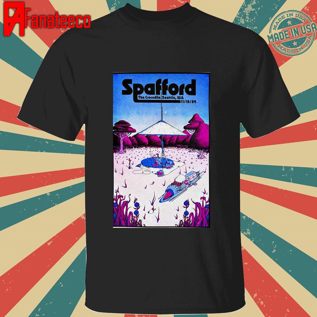 Spafford The Crocodile in Seattle WA November 10 2024 shirt