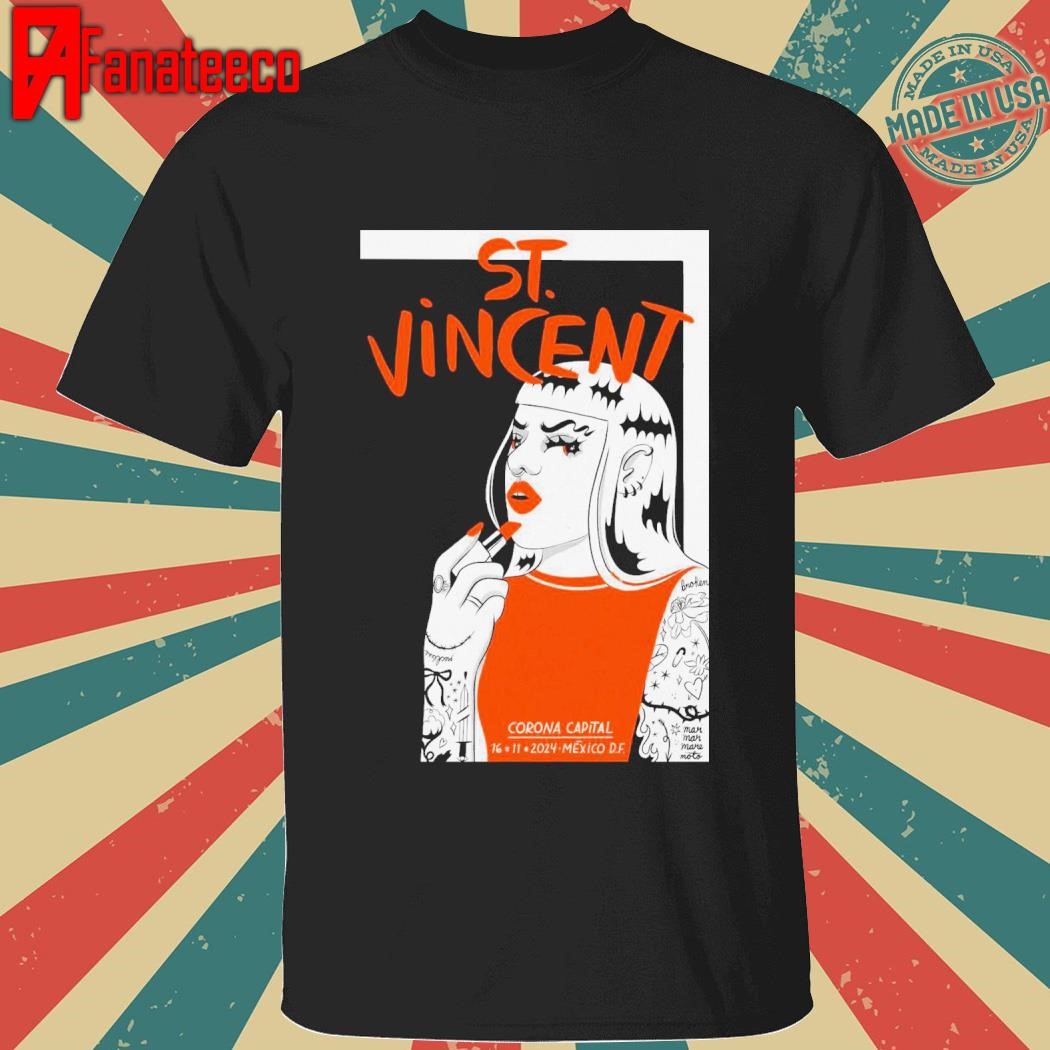 St. Vincent Nov 16 2024 Corona Capital Festival shirt