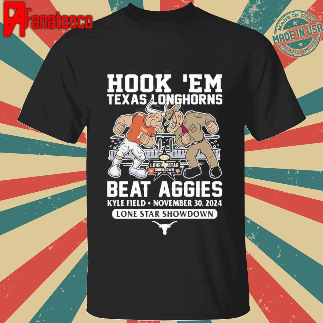 Texas Longhorns Beat Texas A&M Aggies Hook ‘Em 2024 T-Shirt