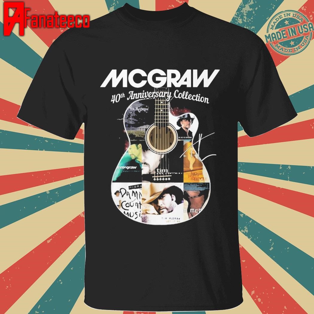 Tim McGraw – Celebrating 40 Years of Hits Signature T-Shirt