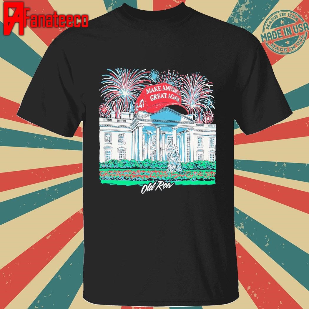 Trump 2024 white house pocket shirt