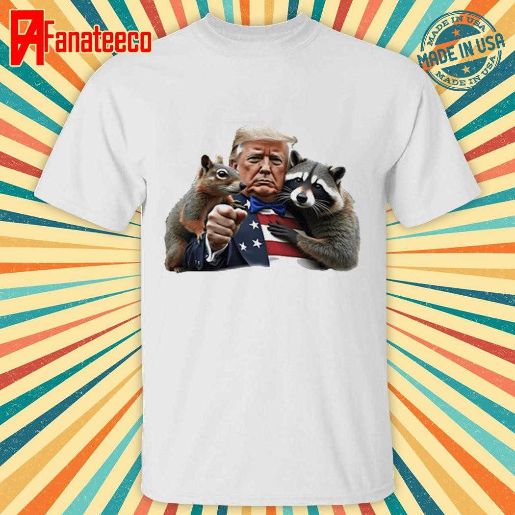 Trump Peanut Squirrel Raccoon Shirt