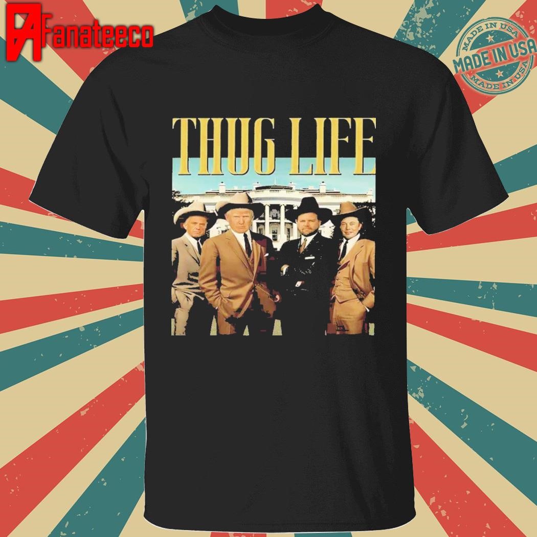 Vance Kennedy Jr Trump Elon Musk Thug Life Shirt