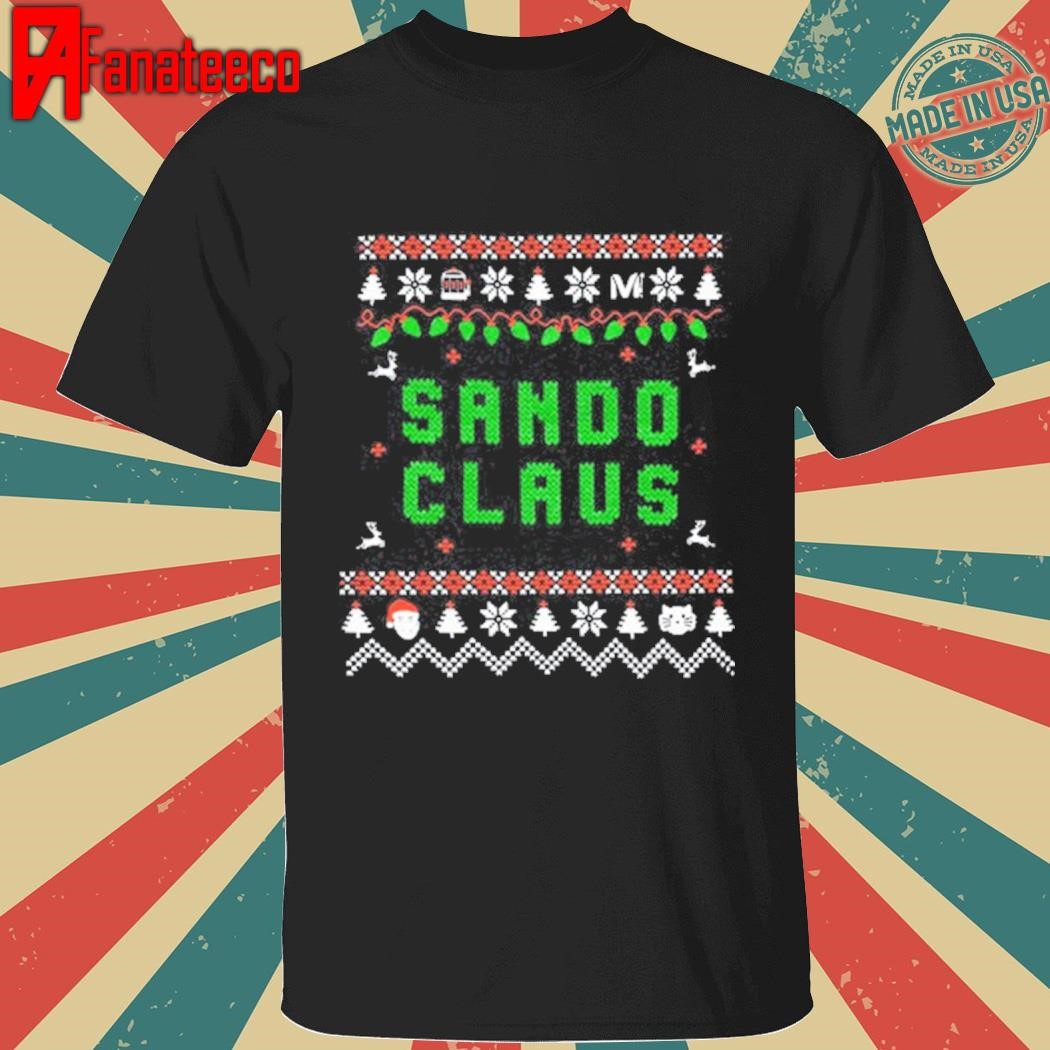 Vegas Matt Store Sando Claus ugly christmas Shirt