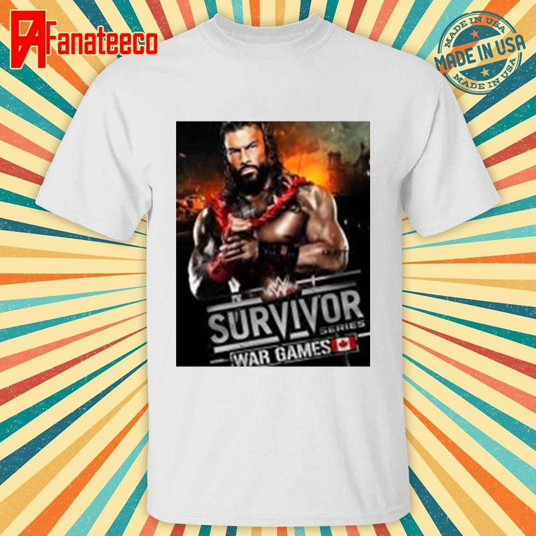 WWE Survivor Series OTC Roman Reigns 2024 War Games shirt