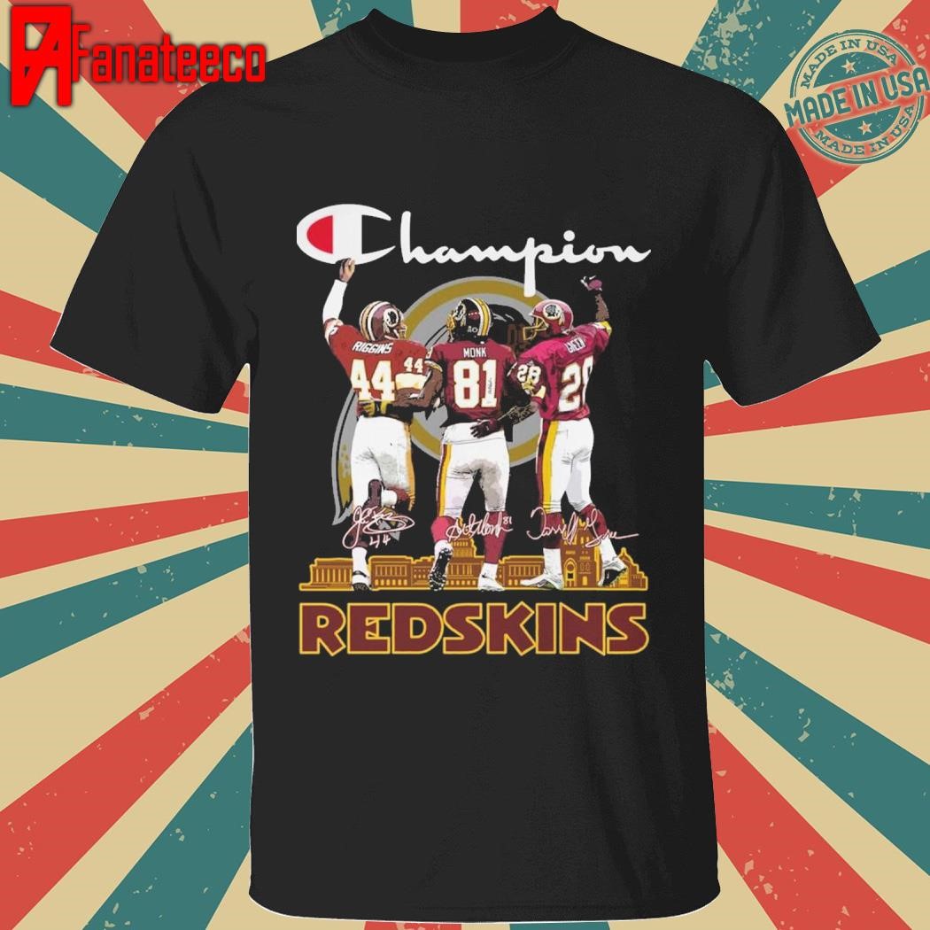 Washington Redskins The Champions The Legends Of Team History signatures Shirt