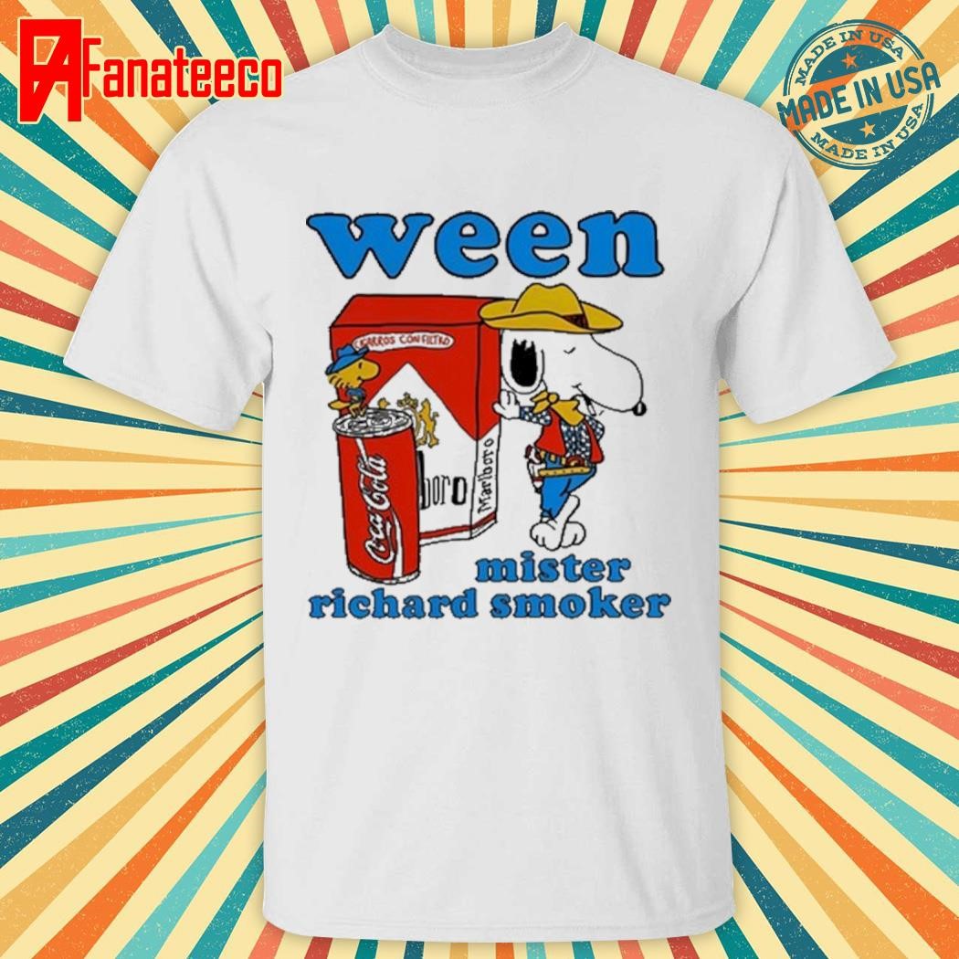 Ween Mister Richard Smoker shirt