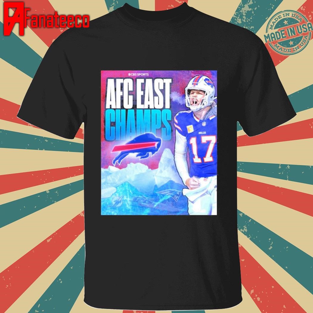 2024 Josh Allen Buffalo Bills are champs of the AFC East for the 5th consecutive season shirt