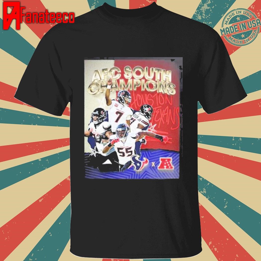 AFC South Champions Houston Texans 2024 NFL shirt