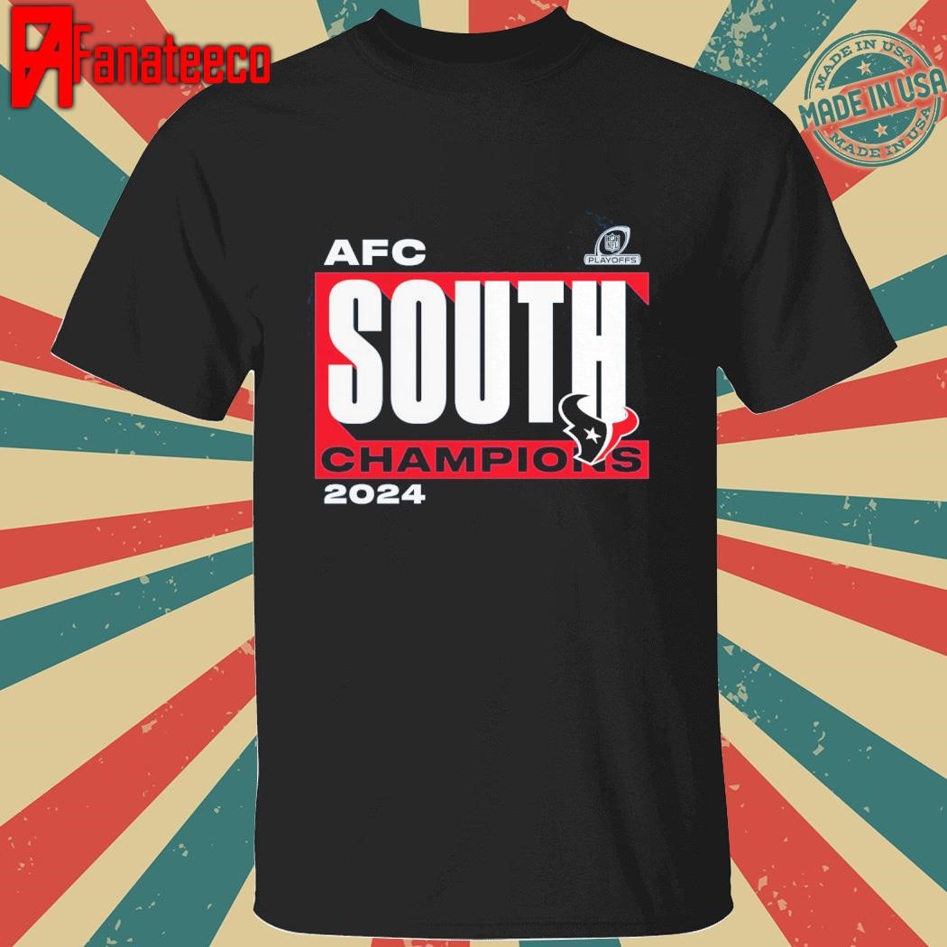 AFC South Division Champions Houston Texans 2024 shirt