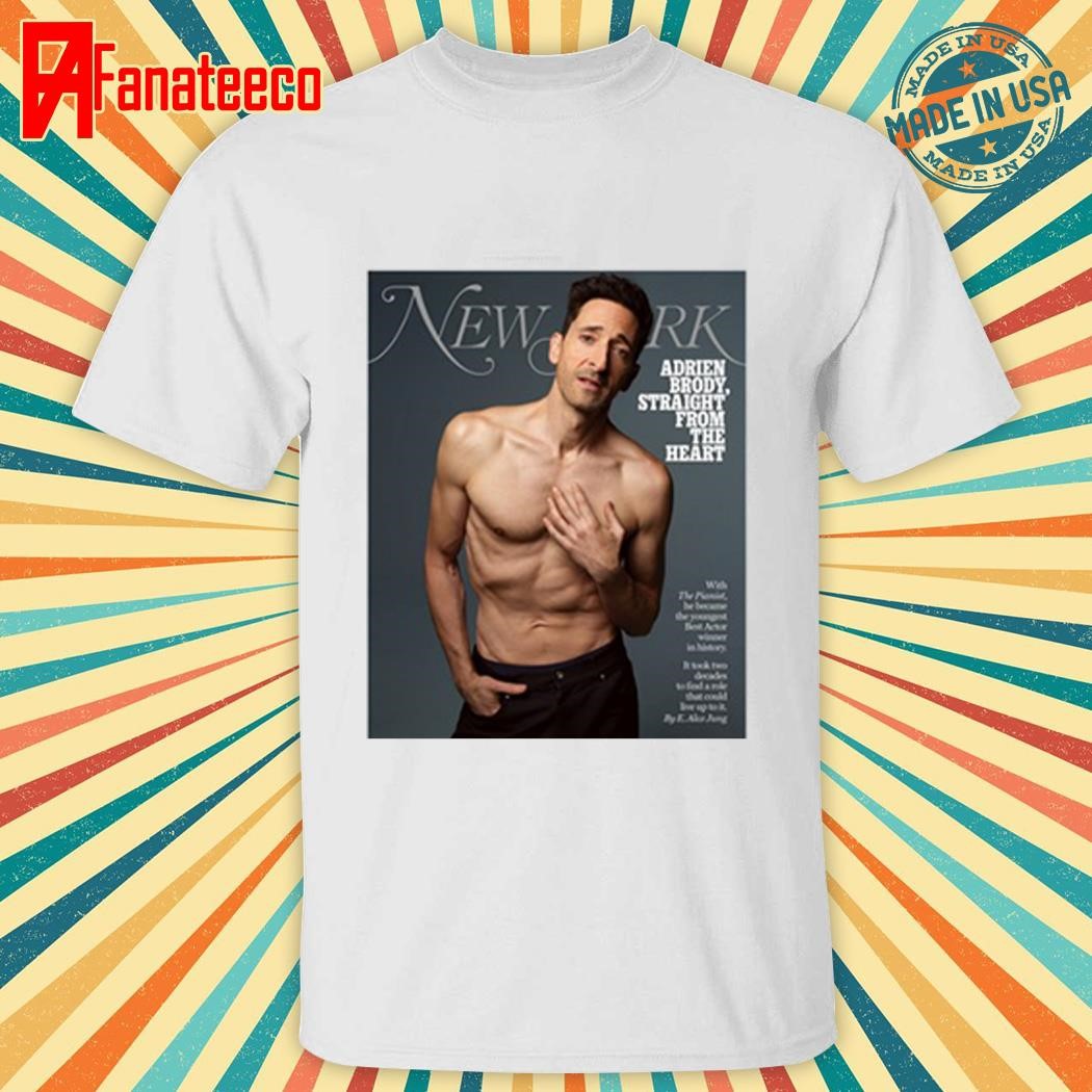 Adrien Brody Covers The Latest Issue Of New York Magazine Shirt