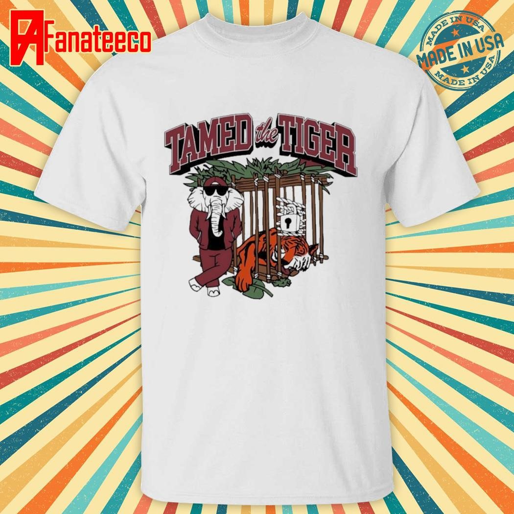 Alabama Crimson Tide vs Auburn Tigers Tamed The Tiger shirt