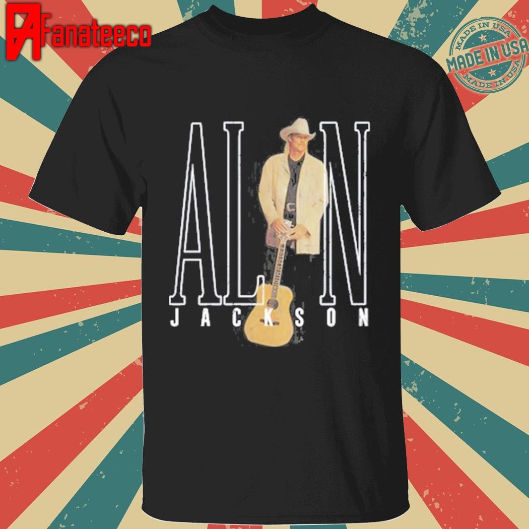 Alan Jackson Classic Standing Tee Shirt