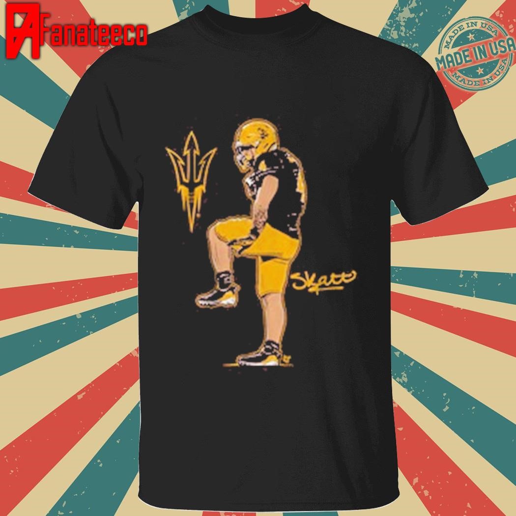 Arizona state football cam skattebo superstar pose shirt